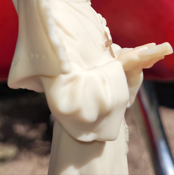 Vintage 80's Florence original Giuseppe Armani girl sculpture first communion - Picture 13 of 16